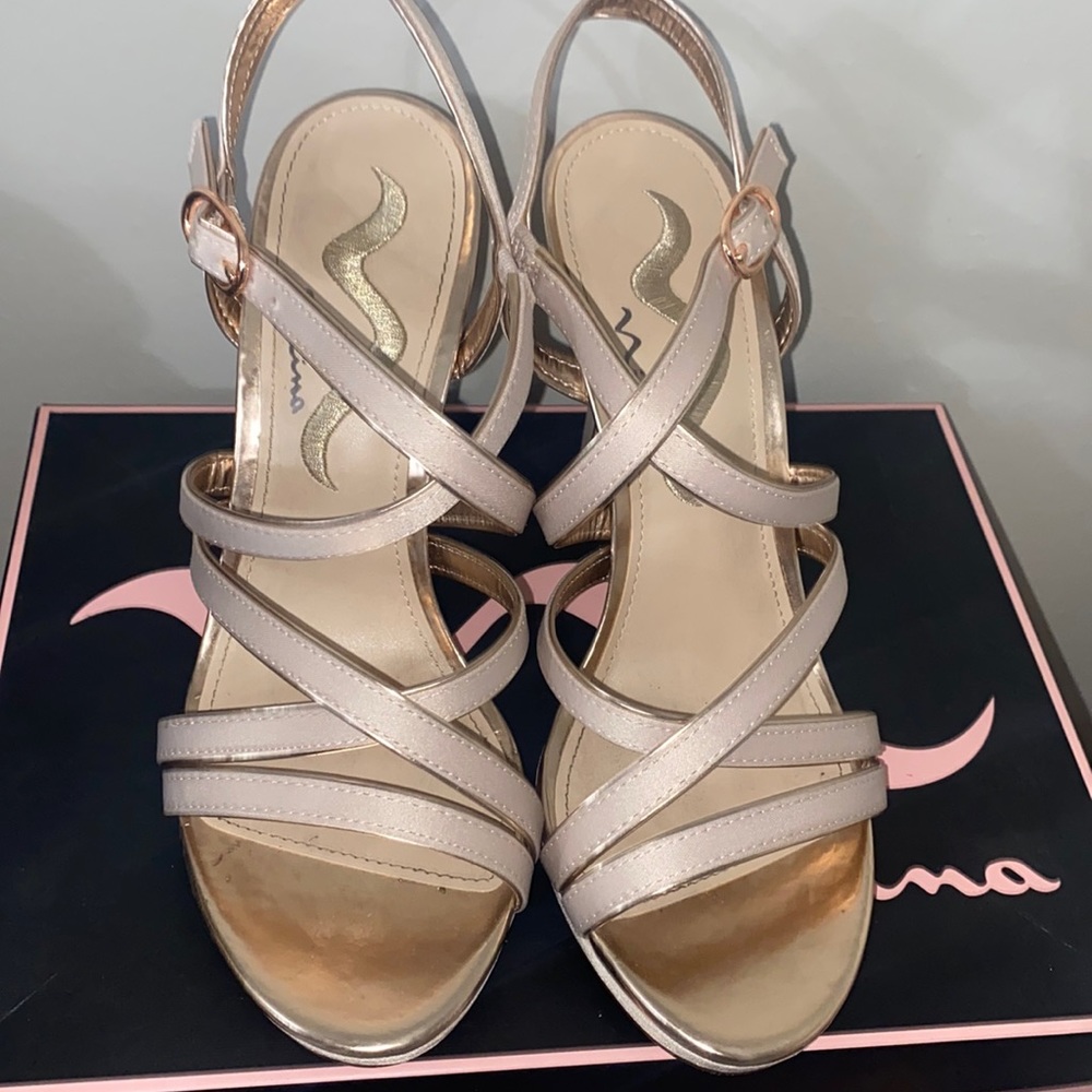 Nina rose pink heels